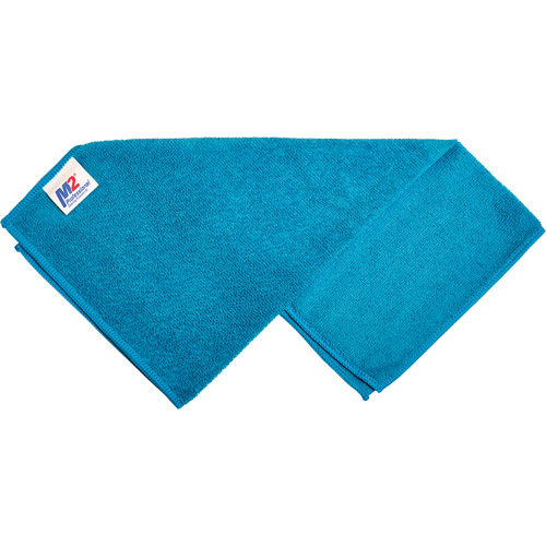M2 Professional MC-580-BL Chiffon de nettoyage, Microfibre, Bleu