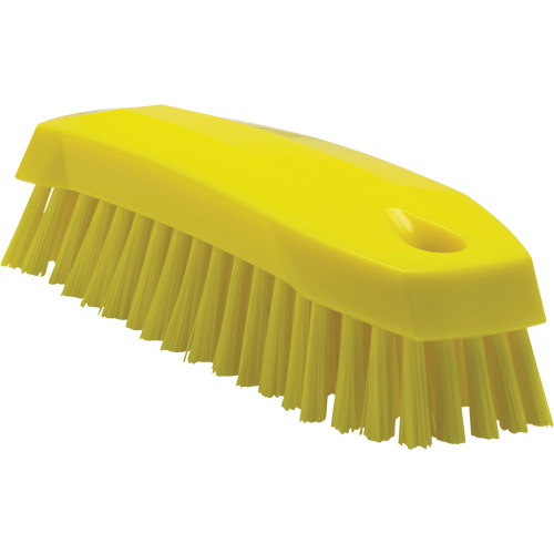 Vikan 35876 Brosse &agrave; main, Soies Moyen, Longueur de 7", Jaune