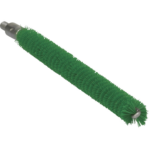 Vikan 53542 Brosse de 0,5" pour manche &agrave; tige flexible, Soies Moyen, Longueur de 7-9/10", Vert