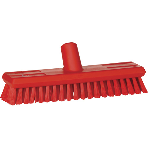 Vikan 70434 Brosse &agrave; circulation d'eau, Soies Moyen, Longueur de 11", Rouge