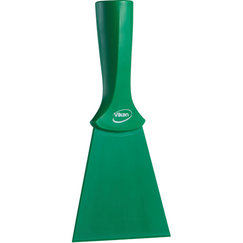 Vikan 40122 Nylon Scraper with Threaded Handle, Green, 4" W x 8" L