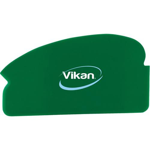 Vikan 40512 Flexible Hand Scraper, Green, 6-1/2" W x 3-3/4" L