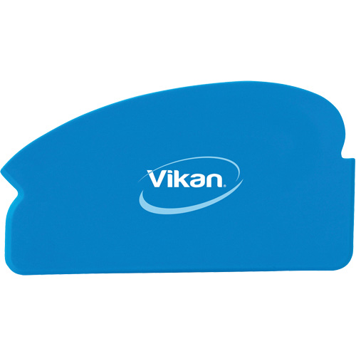 Vikan 40513 Flexible Hand Scraper, Blue, 6-1/2" W x 3-3/4" L