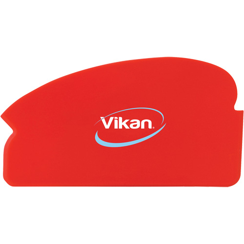Vikan 40514 Racloir &agrave; main flexible, Rouge, 6-1/2" la x 3-3/4" lo