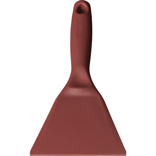 Vikan 6962MD4 Large Metal Detectable Scraper, Red, 4-1/4" W x 10" L