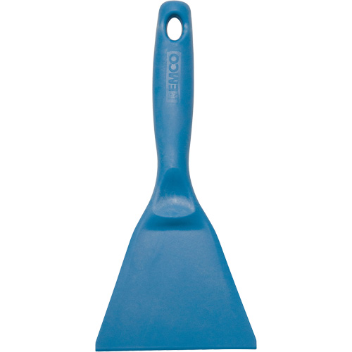Vikan 69633 High Temperature Large Hand Scraper, Blue, 4-1/4" W x 9-3/8" L