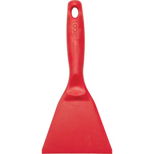 Vikan 69634 Grand grattoir pour temp&eacute;ratures &eacute;lev&eacute;es, Rouge, 4-1/4" la x 9-3/8" lo