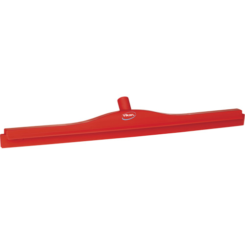 Vikan 77154 Double Blade Ultra Hygiene Squeegee, 28", Red