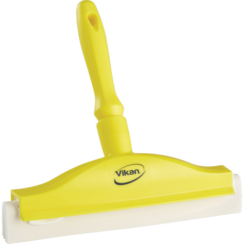 Vikan 77516 Raclette de paillasse avec lame en mousse, 10", Jaune