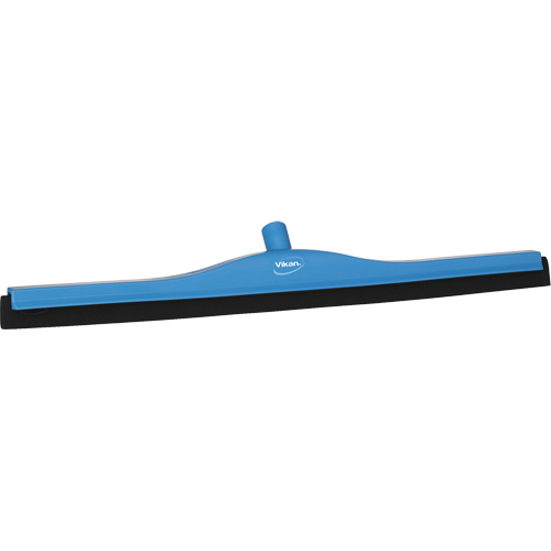 Vikan 77553 Fixed Head Foam Blade Squeegee, 28", Blue