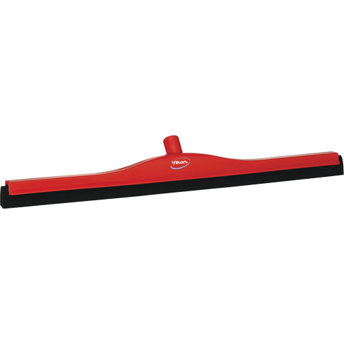 Vikan 77554 Fixed Head Foam Blade Squeegee, 28", Red