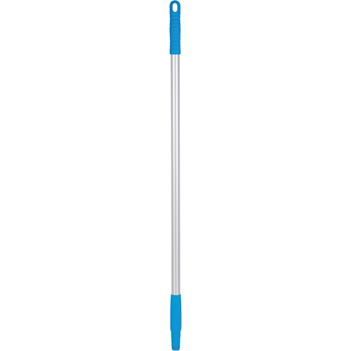 Vikan 29313 Handle, Broom/Brush/Pad Holder/Scraper/Squeegee, Blue, Standard, 33" L