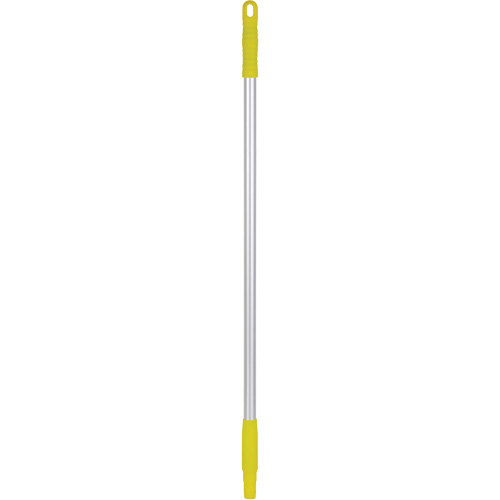 Vikan 29316 Handle, Broom/Brush/Pad Holder/Scraper/Squeegee, Yellow, Standard, 33" L