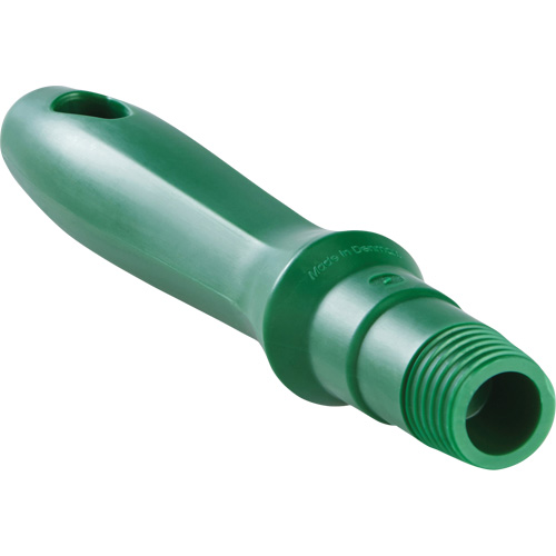 Vikan 29342 Mini manche, Brosse/Support &agrave; tampon/Grattoir/Raclette, Vert, Standard, 6-1/4" lo
