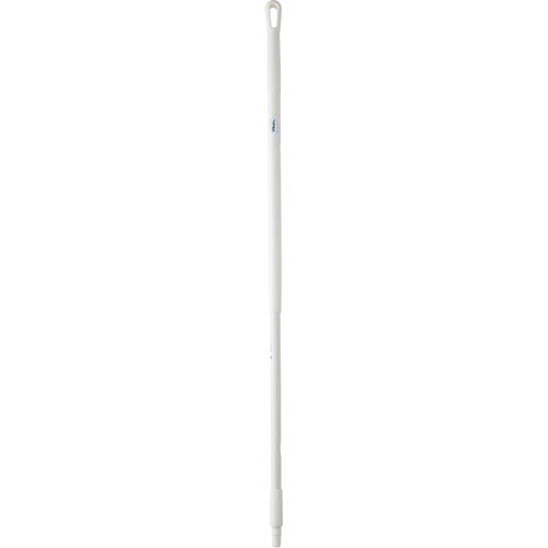 Vikan 29365 Handle, Broom/Brush/Pad Holder/Scraper/Squeegee, White, Standard, 51-1/2" L