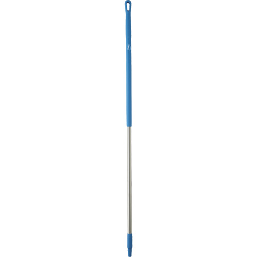 Vikan 29393 Manche, Balai/Brosse/Support &agrave; tampon/Grattoir/Raclette, Bleu, Ergonomique, 59" lo