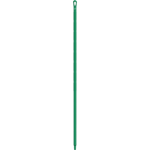 Vikan 29642 Ultra Hygiene Handle, Broom/Brush/Pad Holder/Scraper/Squeegee, Green, Ergonomic, 67" L