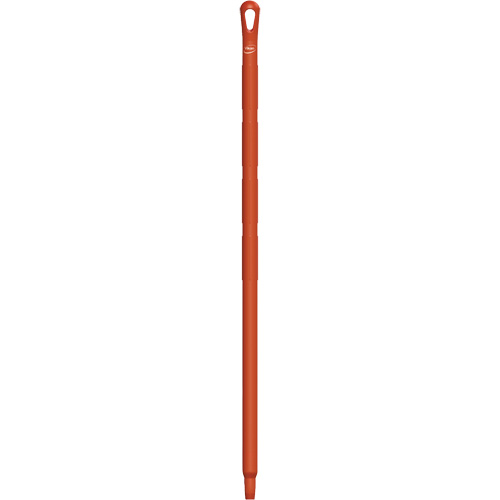 Vikan 29684 Ultra Hygiene Handle, Broom/Brush/Pad Holder/Scraper/Squeegee, Red, Standard, 40" L