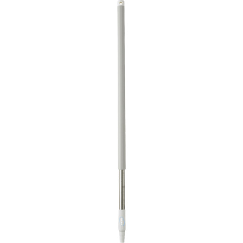 Vikan 29835 Handle, Broom/Brush/Pad Holder/Scraper/Squeegee, White, Standard, 40" L