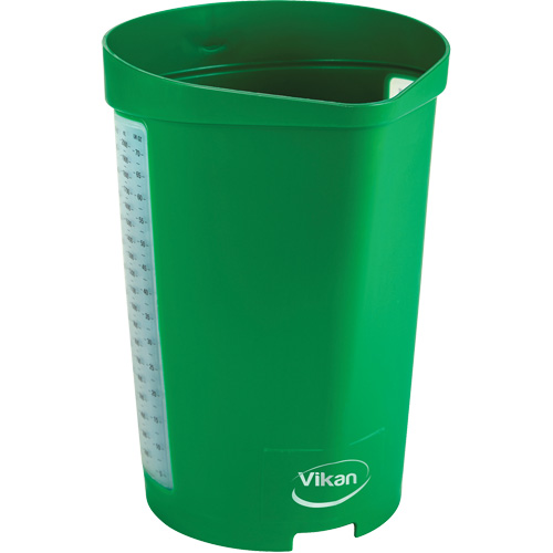 Vikan 60002 Cruche gradu&eacute;e, Plastique, Vert, 65 oz