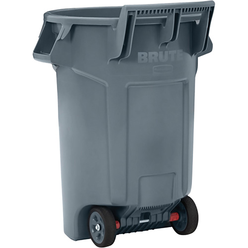 Rubbermaid 2131929 Brute&reg; Vented Wheeled Container, Plastic, 44 US gal.