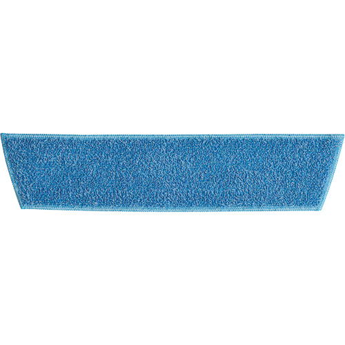 Rubbermaid FGQ40900BL00 Light Commercial Wet Mop Pad, Finishing, Microfibre, 18"