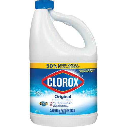 Clorox 55500017348 Eau de Javel originale concentr&eacute;e, 3,57 L, Cruche