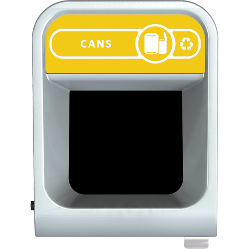Rubbermaid 1961619 Conteneur pour d&eacute;chets de bidon Configure, Vrac/Bord de rue/De bureau, Acier, 15 gal. US