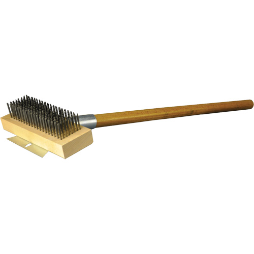 Felton Brushes CHEF204 Ultimate Grill and Oven Brush, Stainless Steel, 30" Long