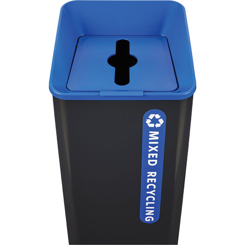 Rubbermaid 2078980 Sustain Mixed Recycling Container, Bulk, Plastic, 23 US gal.