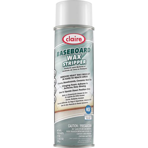 Sprayway 1000010712 Baseboard Cleaner & Wax Stripper, 19 oz., Can