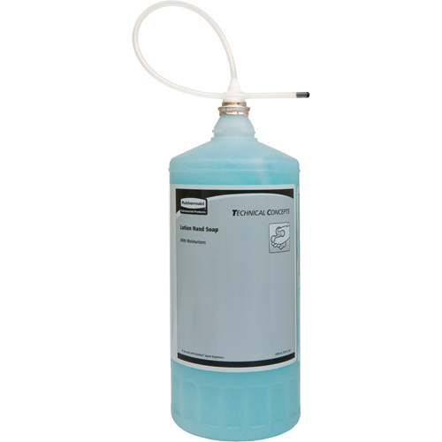 Rubbermaid FG4015411 Recharge de savon liquide hydratant OneShot, Cr&egrave;me, 1600 ml, Parfum&eacute;