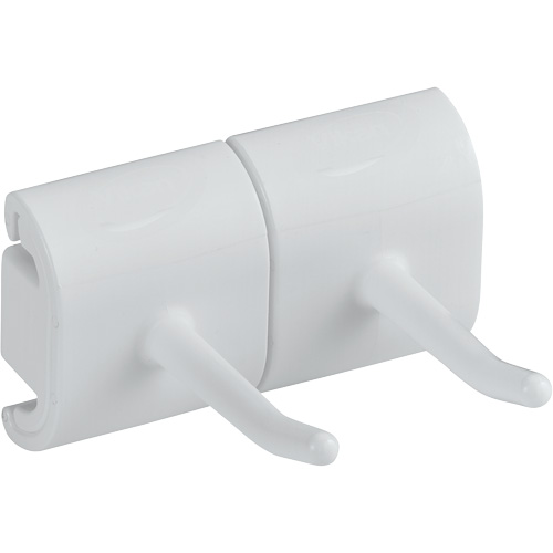 Vikan 10145 Double Hook Module for Hygienic Wall Bracket
