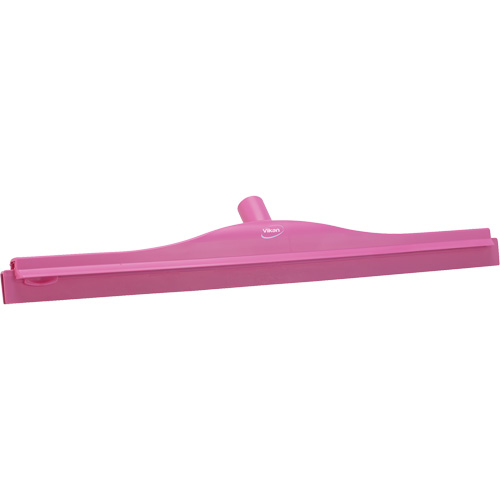 Vikan 77141 Raclette &agrave; lame double ultra hygi&eacute;nique, 24", Rose