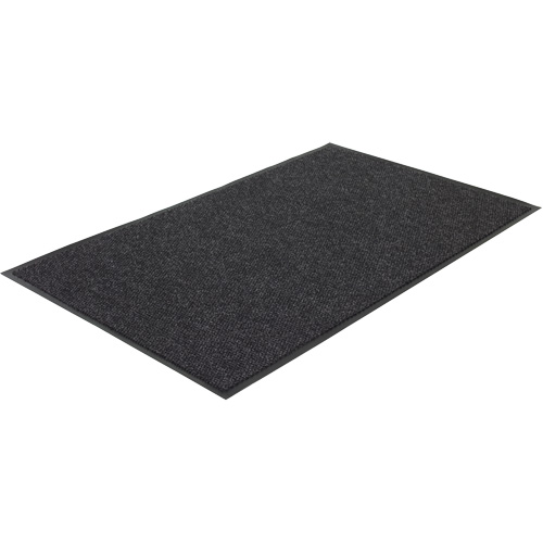 Edgewood Matting STP270406 Style-Point Indoor Matting, Wiper/Scraper, 4' x 6' x 1/4", Dark Grey