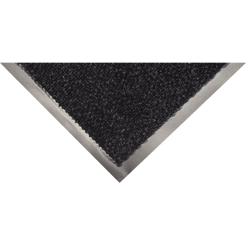 Edgewood Matting STP270406 Style-Point Indoor Matting, Wiper/Scraper, 4' x 6' x 1/4", Dark Grey