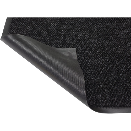 Edgewood Matting STP270406 Style-Point Indoor Matting, Wiper/Scraper, 4' x 6' x 1/4", Dark Grey