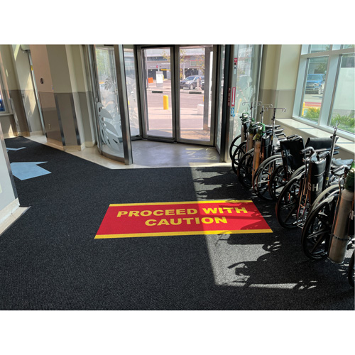 Edgewood Matting SKN201010 Supreme Knob Entrance Matting, Wiper/Scraper, 3-1/2' x 10' x 7/16", Charcoal