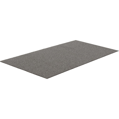 Edgewood Matting TRF251015 Tundra Indoor/Outdoor Matting, Latex/Polypropylene, Scraper Type, Tufted Cut Pile Pattern, 3-1/2' x 15', Grey