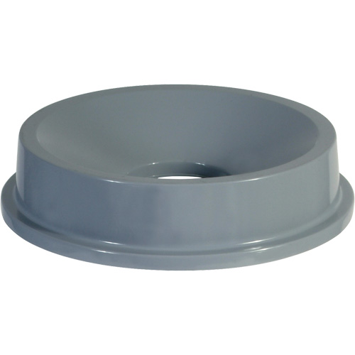 Rubbermaid FG354300GRAY Funnel Lid for Brute&reg; 32 Gal. Containers, Open Lid, Plastic