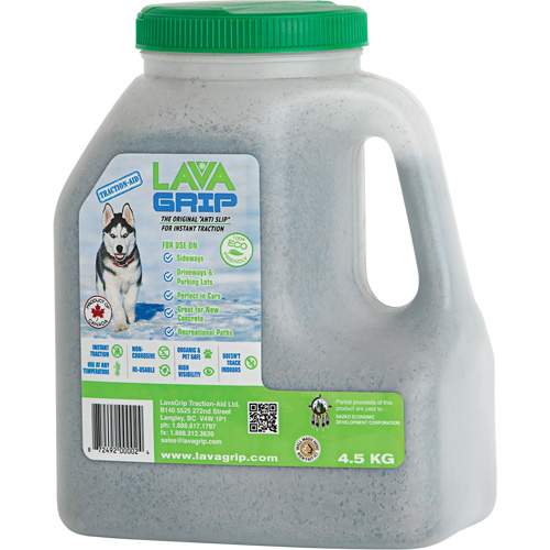  JP849 LavaGrip Traction-Aid, Container Size 9.9 lbs. (4.5 kg), Jug