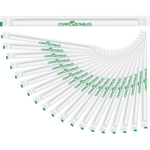 Globe 6095 Wrapped 4-Ply Straws