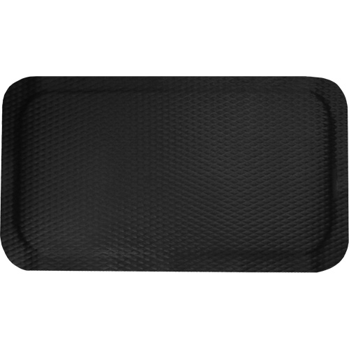 M+A Matting 6421035100 Hog Heaven Mat, Diamond, 3' x 5' x 5/8", Black, Nitrile