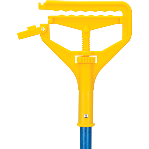 Produits d’entretien RMP JQ146 Poign&eacute;e avec agrafe, Fibre de verre/Plastique, Pointe Barri&egrave;re ouverte, 60" lo