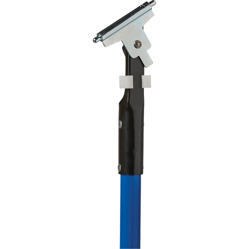 M2 Professional DF-CL60F Blue Clipper Dust Mop Handle, Fibreglass, 1" Diameter, 60" Length