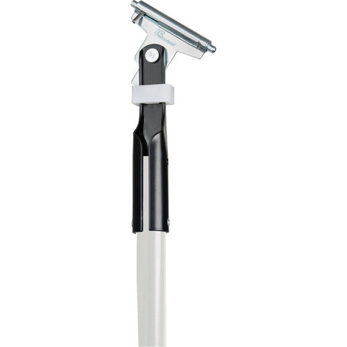 M2 Professional DF-CL60F-WH White Clipper Dust Mop Handle, Fibreglass, 1" Diameter, 60" Length