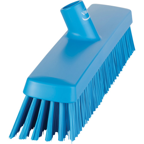 Vikan 31753 T&ecirc;te de balai-brosse, Crins Fin/Ferme, 16-1/2", Polyester/Polypropyl&egrave;ne, Bleu
