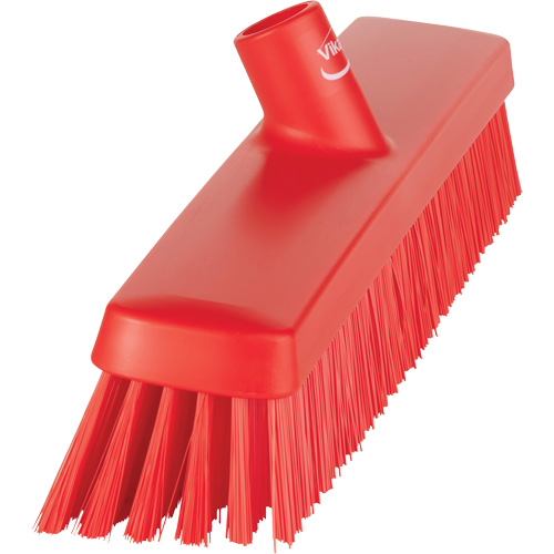 Vikan 31754 T&ecirc;te de balai-brosse, Crins Fin/Ferme, 16-1/2", Polyester/Polypropyl&egrave;ne, Rouge