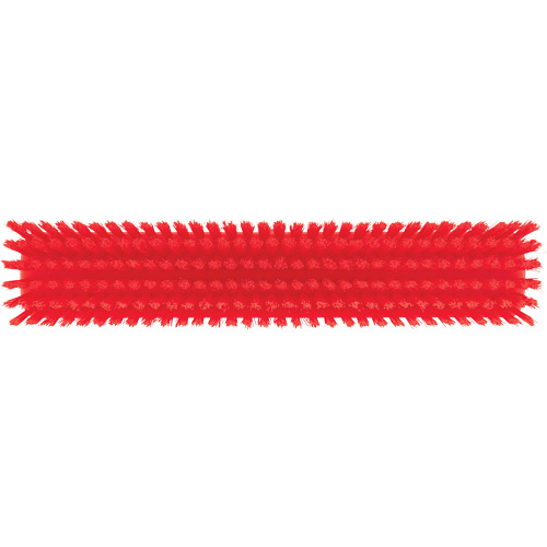 Vikan 31754 T&ecirc;te de balai-brosse, Crins Fin/Ferme, 16-1/2", Polyester/Polypropyl&egrave;ne, Rouge