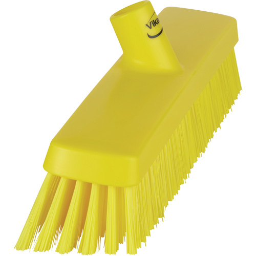Vikan 31756 T&ecirc;te de balai-brosse, Crins Fin/Ferme, 16-1/2", Polyester/Polypropyl&egrave;ne, Jaune